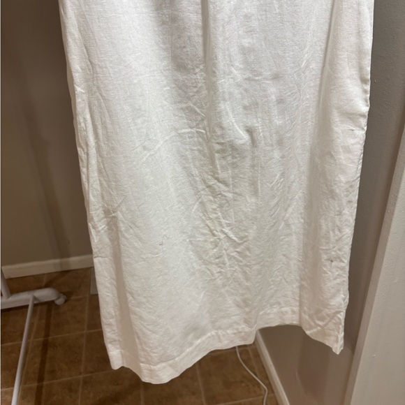 Saks Fifth Avenue MIDI Button Down Collared Dress Size Small - Picture 9 of 9